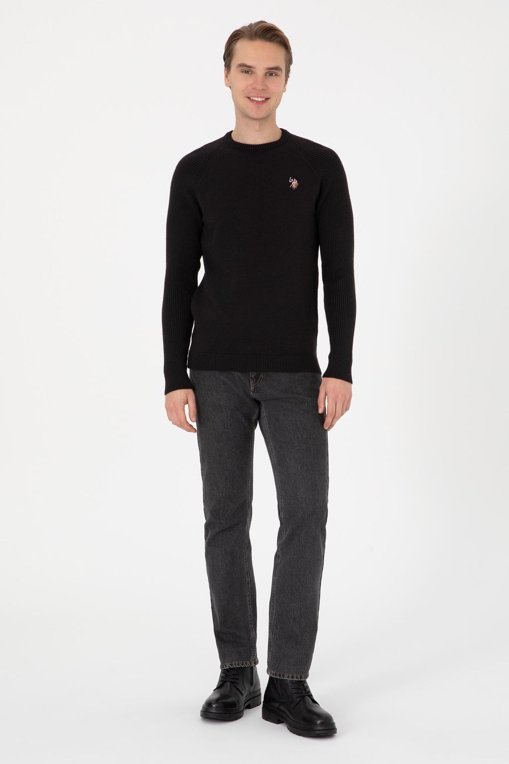 Erkek Siyah Kazak - U.s. polo assn фото 4
