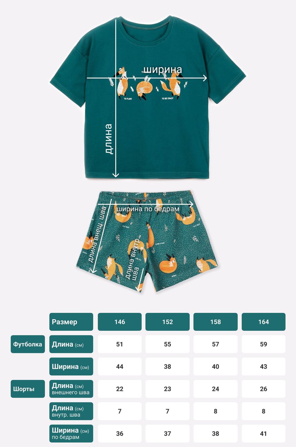 Пижама для девочки Happy Fox  фото 5