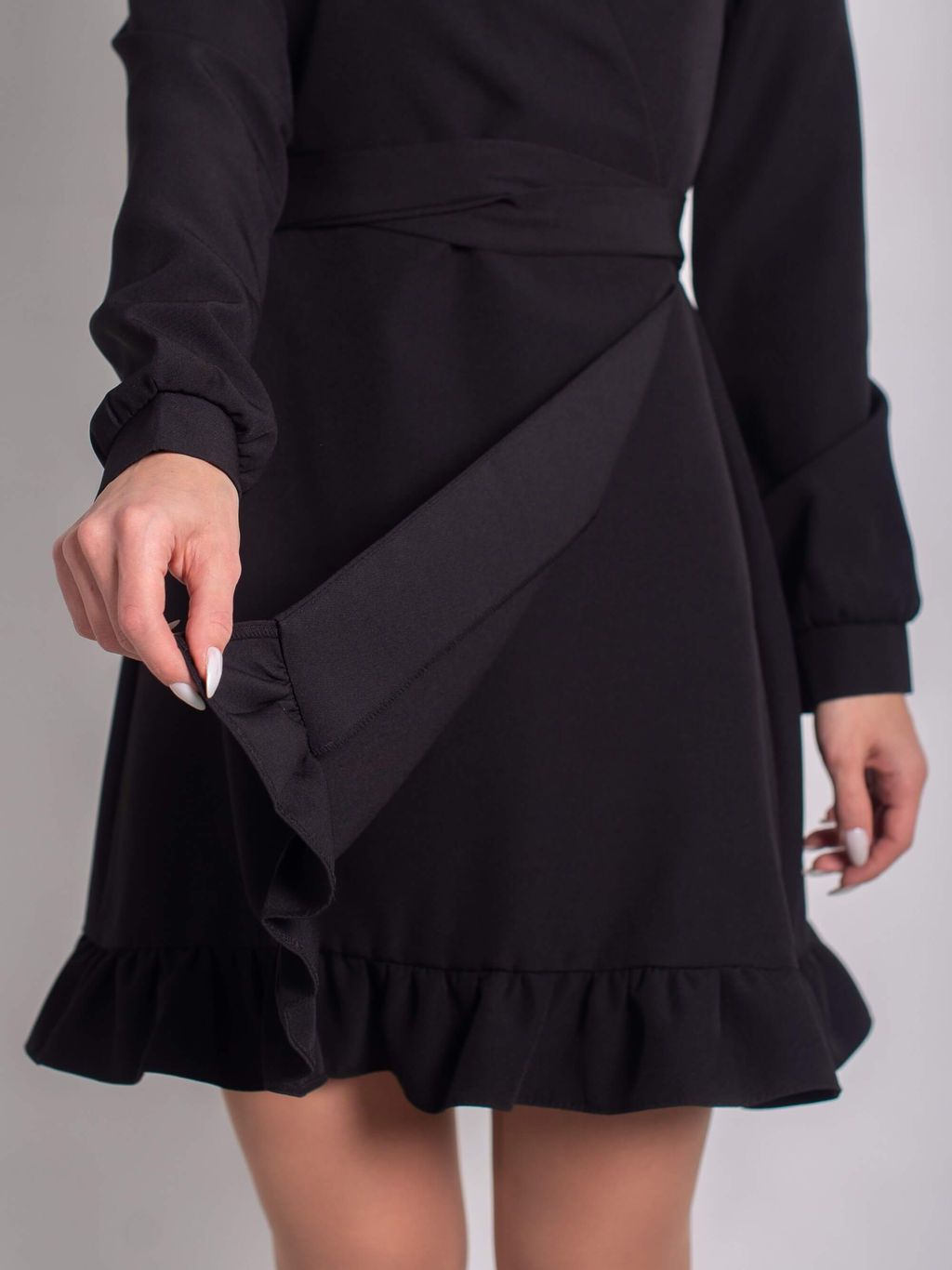 Платье Лиза (черный) - Nadi bordo фото 7