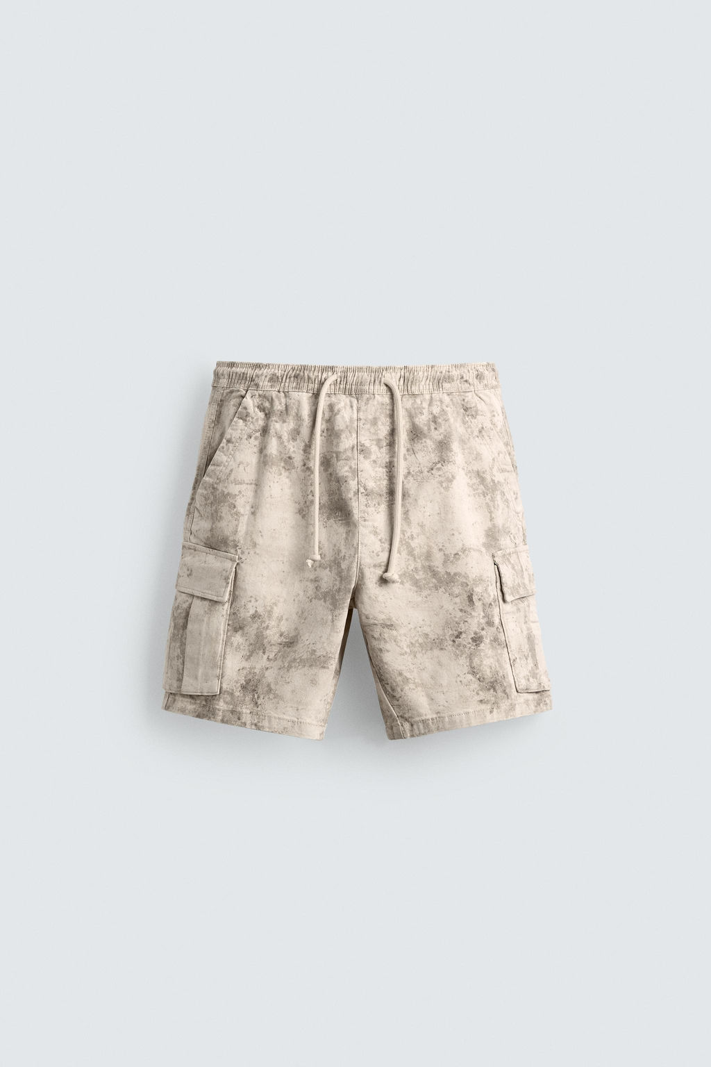 BERMUDA CARGO RELAXED FIT LAVADO / Estampado - Zara фото 7
