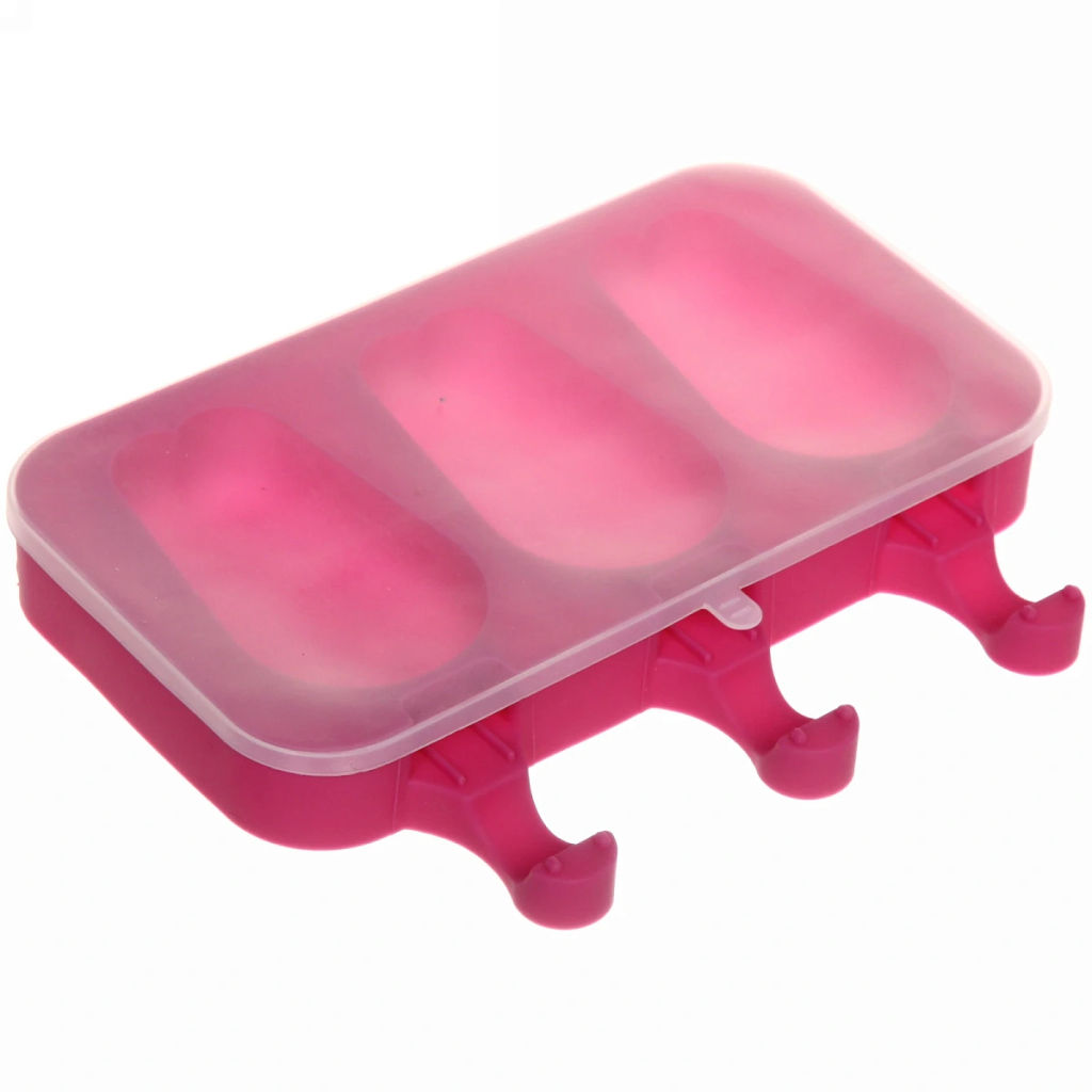 Форма для приготовления мороженого "Зайки" силиконовая 19,5*15см