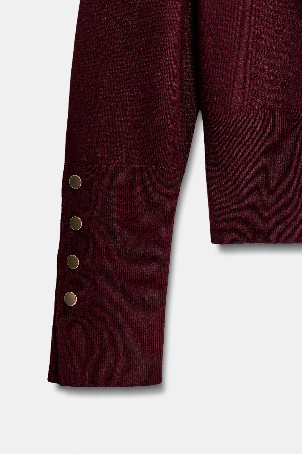 BASIC PLAIN KNIT SWEATER - Zara фото 33