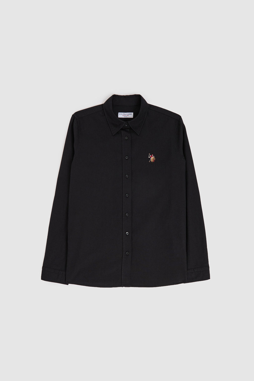 Kad_n Siyah Uzun Kollu Basic G_mlek - U.s. polo assn фото 7