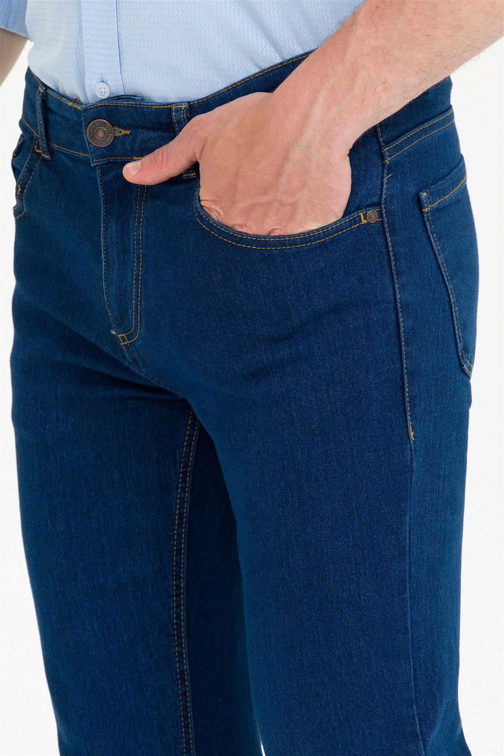 U. S. Polo Assn / Мужские синие джинсовые брюки - U.s. polo assn фото 13