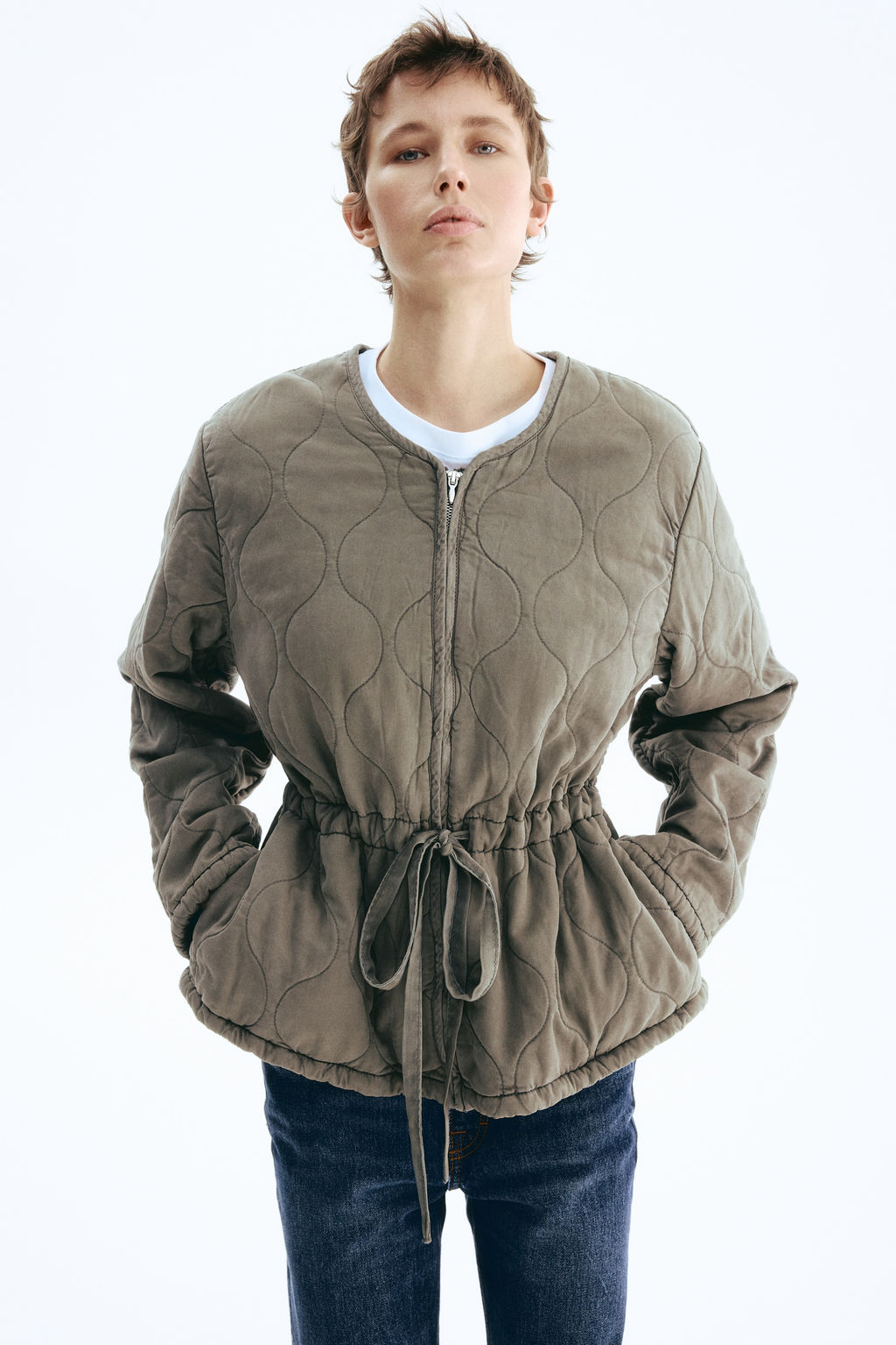 Chaqueta acolchada de sarga - H&m фото 2