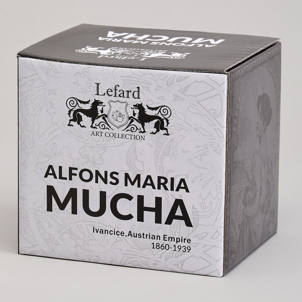 КРУЖКА LEFARD ВРЕМЕНА ГОДА (А. МУХА) 420 МЛ  фото 3