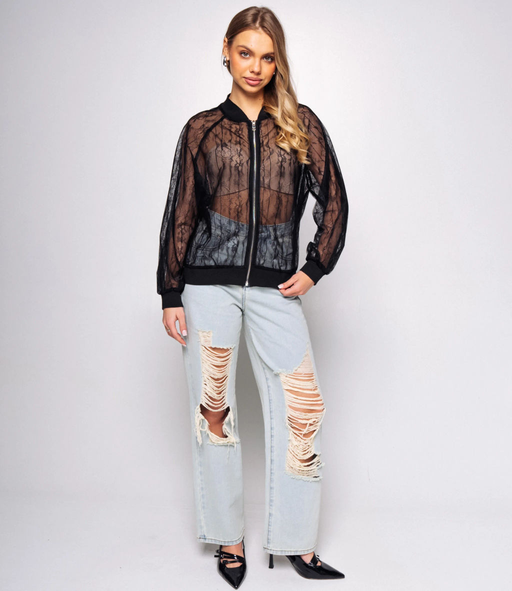 Бомбер #КТ002 (5), чёрный - Dommod фото 4