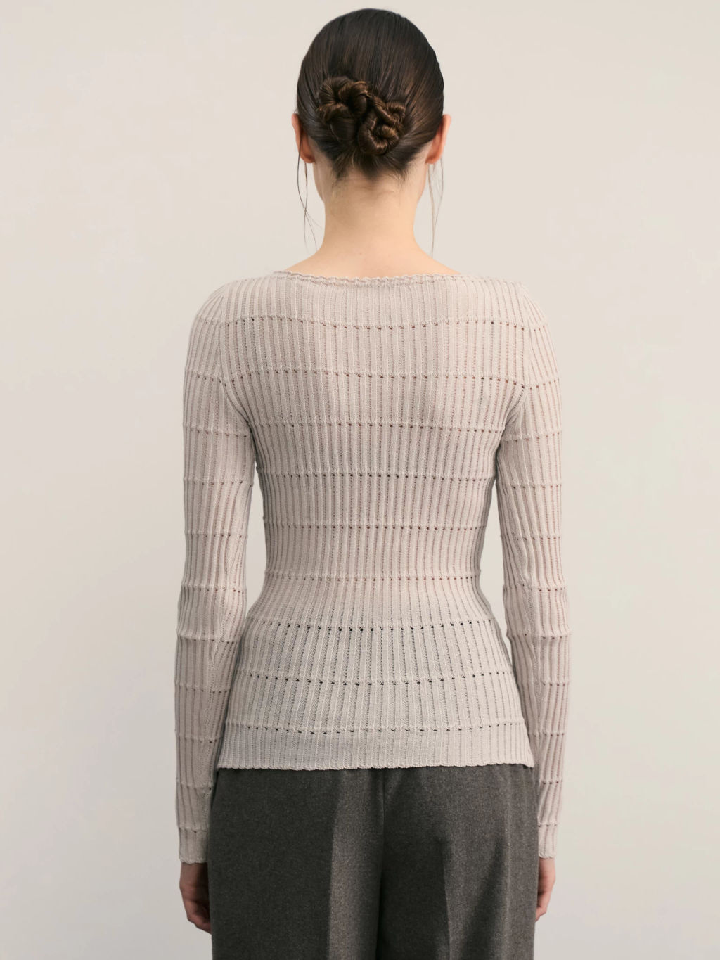 Вязаный лонгслив / Zarina  фото 5