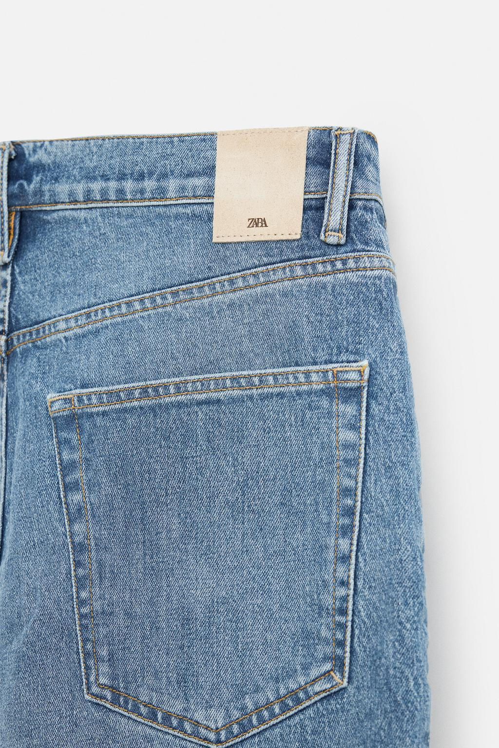 REGULAR FIT DENIM BERMUDA SHORTS - Zara фото 15