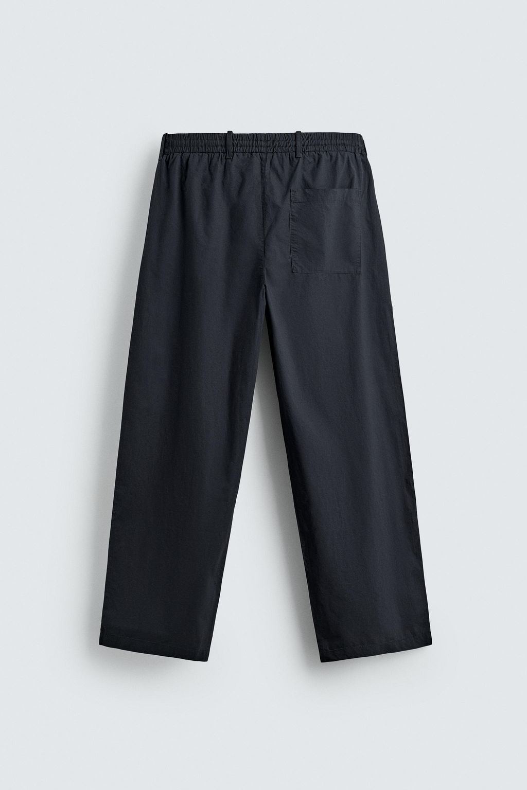 PANTAL?N RELAXED FIT RELIEVE / Negro - Zara фото 8