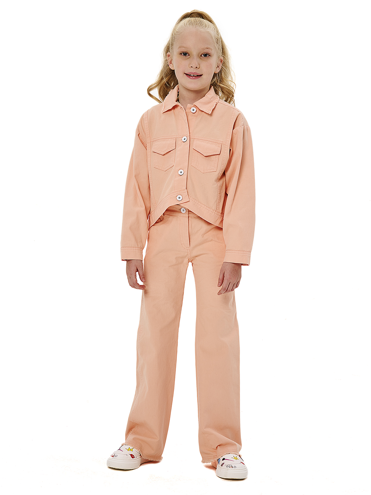 Куртка д/дев О55541 - Карамелли фото 2