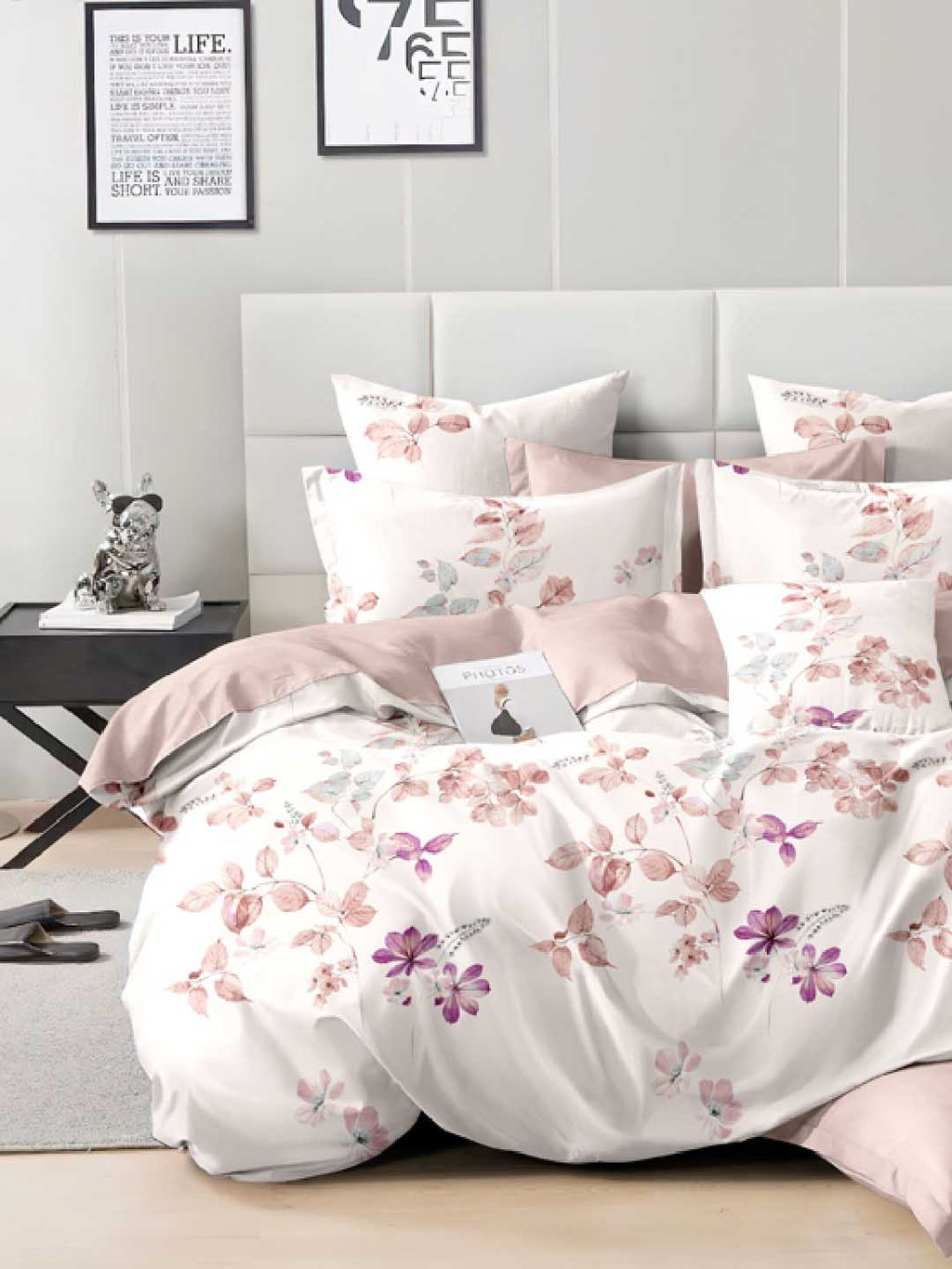 КПБ Сатин Элит - МАРГО 2 сп. с Евро простыней (нав.70х70)