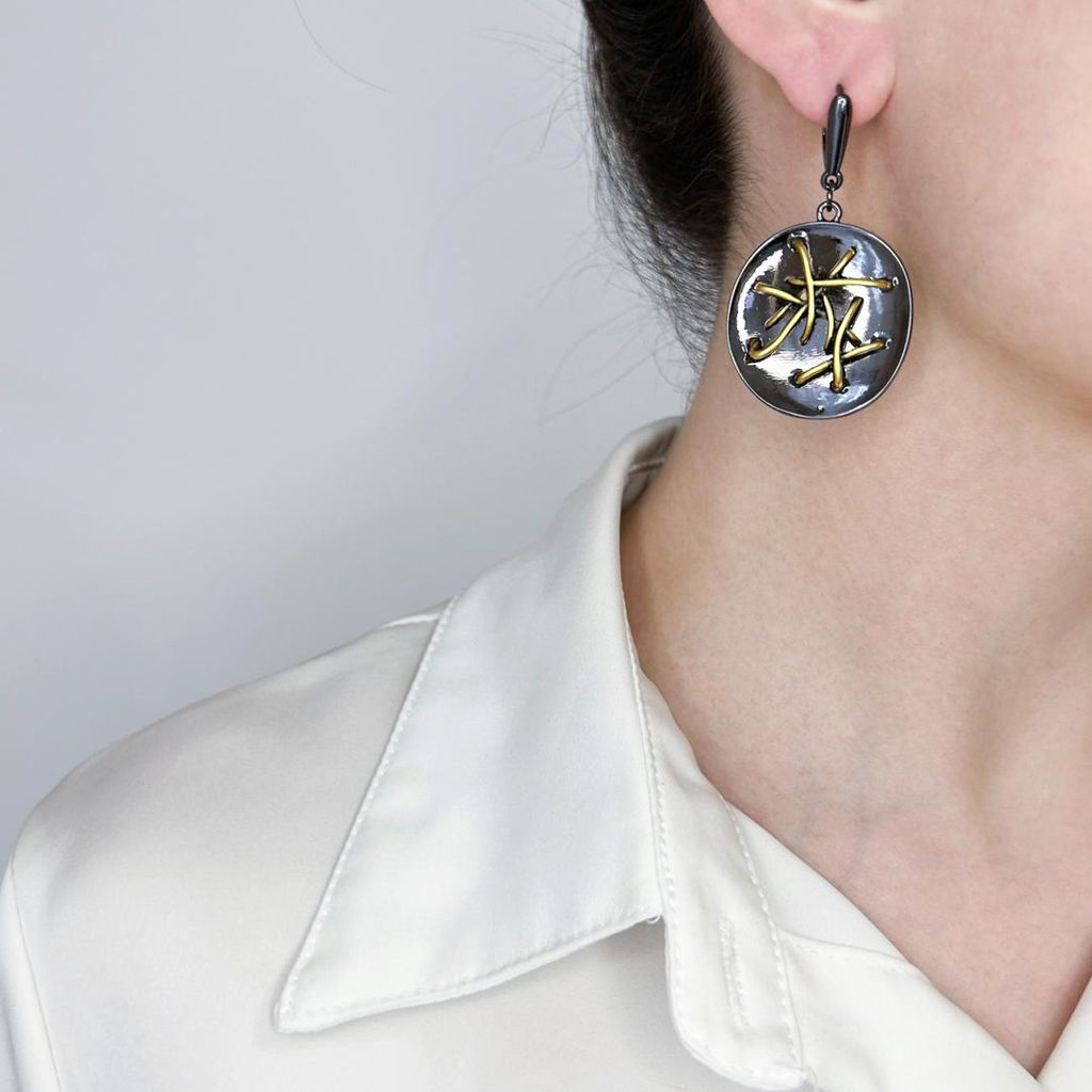 503395590 Серьги с английским замком - J.prettier фото 2