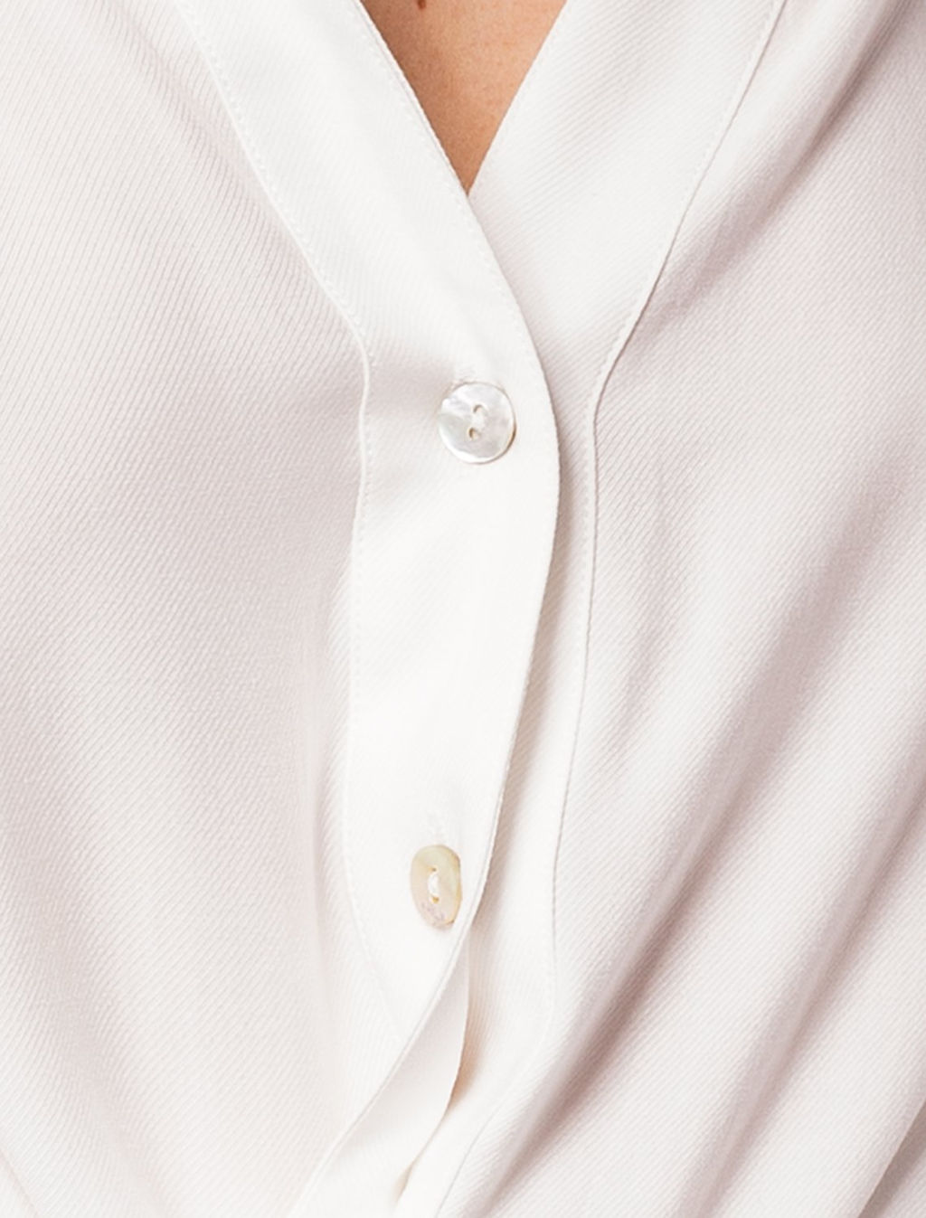 VILATTE / Летящая блузка из премиальной вискозы и лиоцелла  фото 2