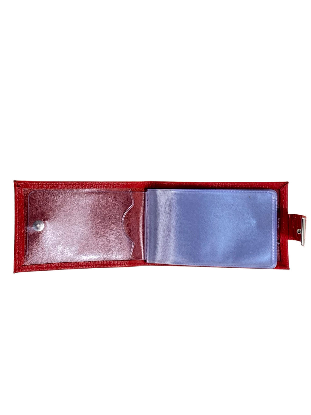 Картхолдер из искусственной кожи, цвет красный - Greta фото 2