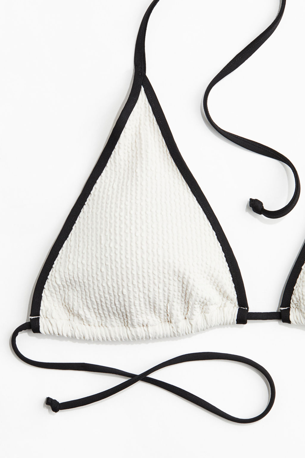 Top de bikini triangular con relleno - H&m фото 3