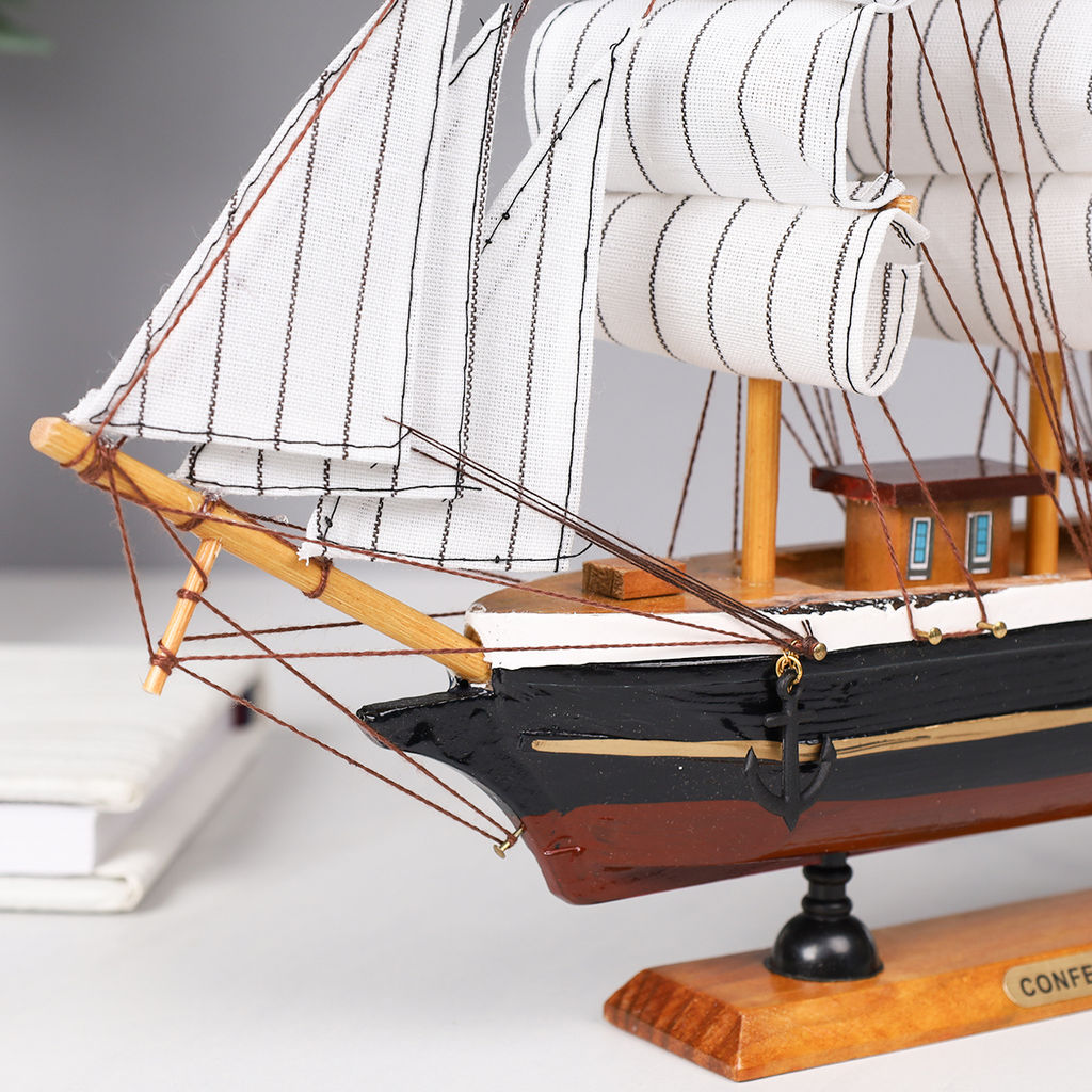 Макет парусного корабля 32х32 см / 3328G /уп 18/ - Галеонтрейд фото 4