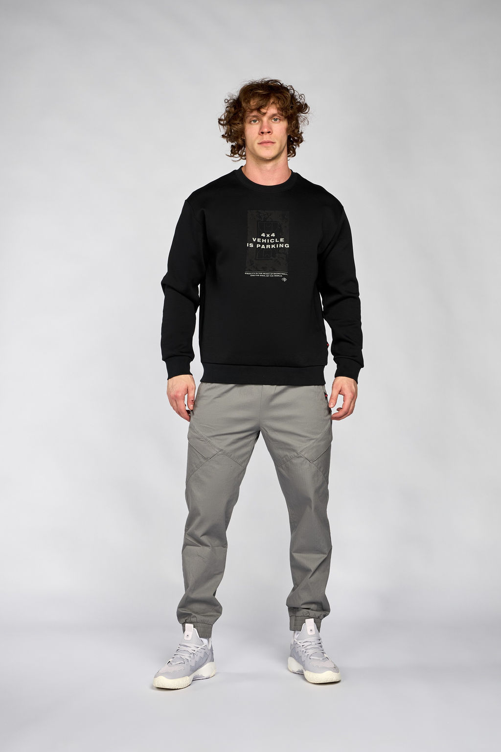 Свитшот Черный - Anta фото 2