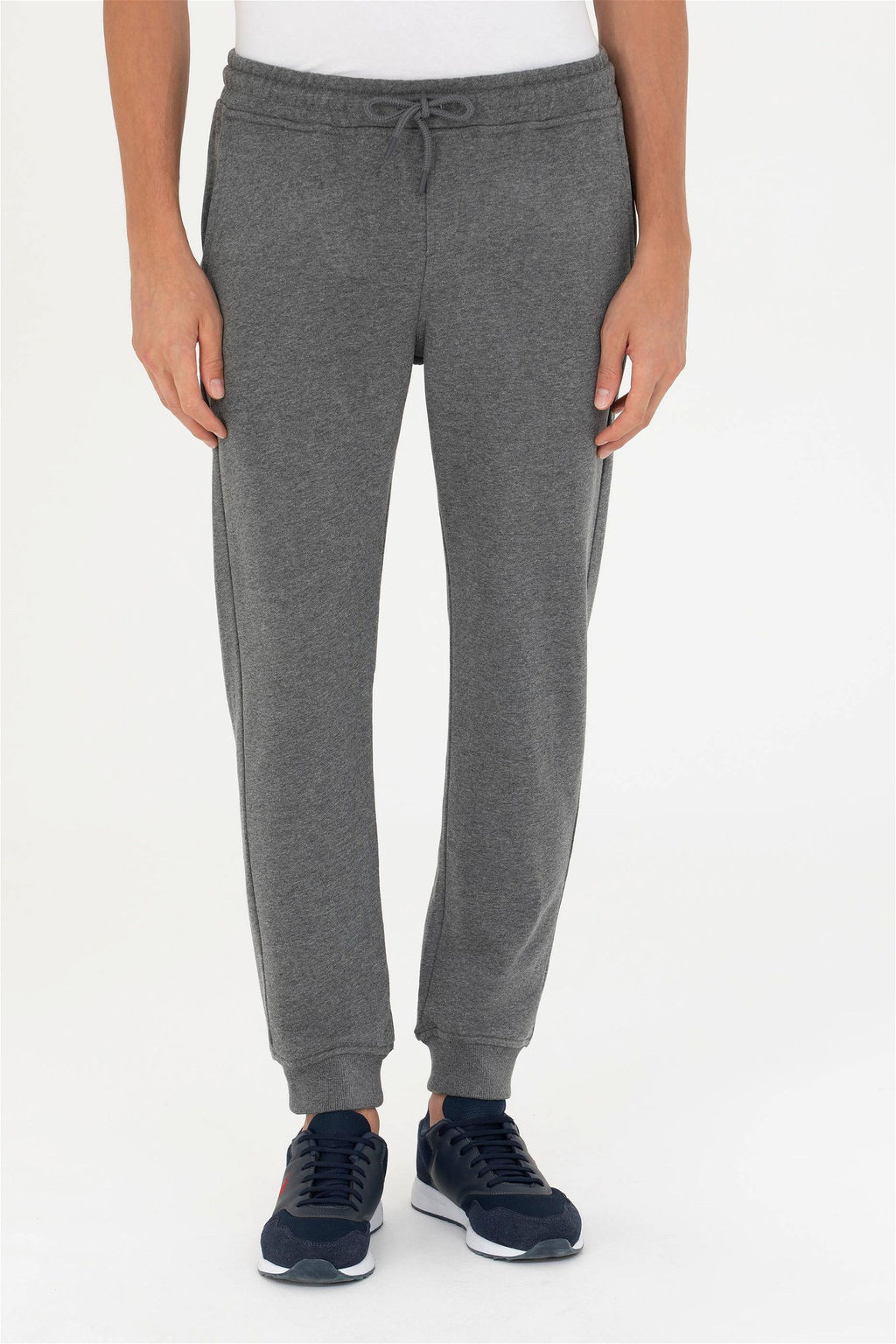 Мужские спортивные штаны антрацитового меланжа Неожиданная скидка в корзине - U.s. polo assn фото 2