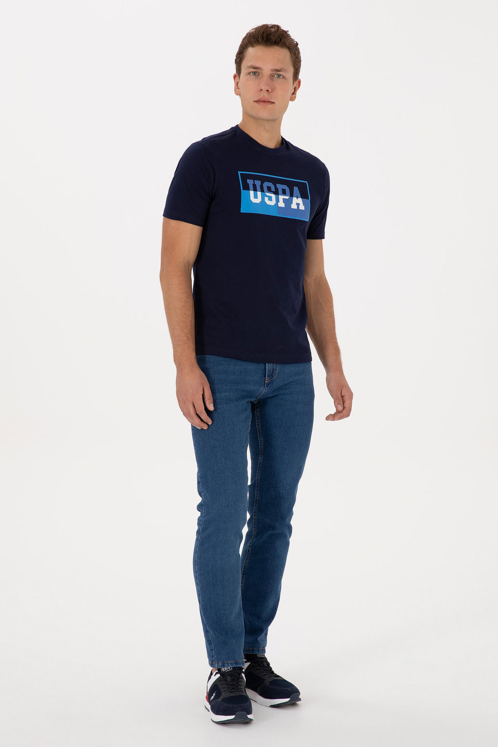 Erkek Lacivert Ti__rt - U.s. polo assn фото 4