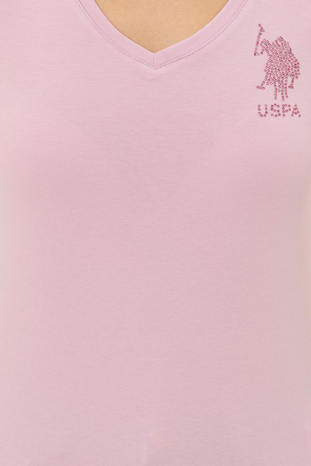 Женская футболка Magnolia с V-образным вырезом Basic - U.s. polo assn фото 6