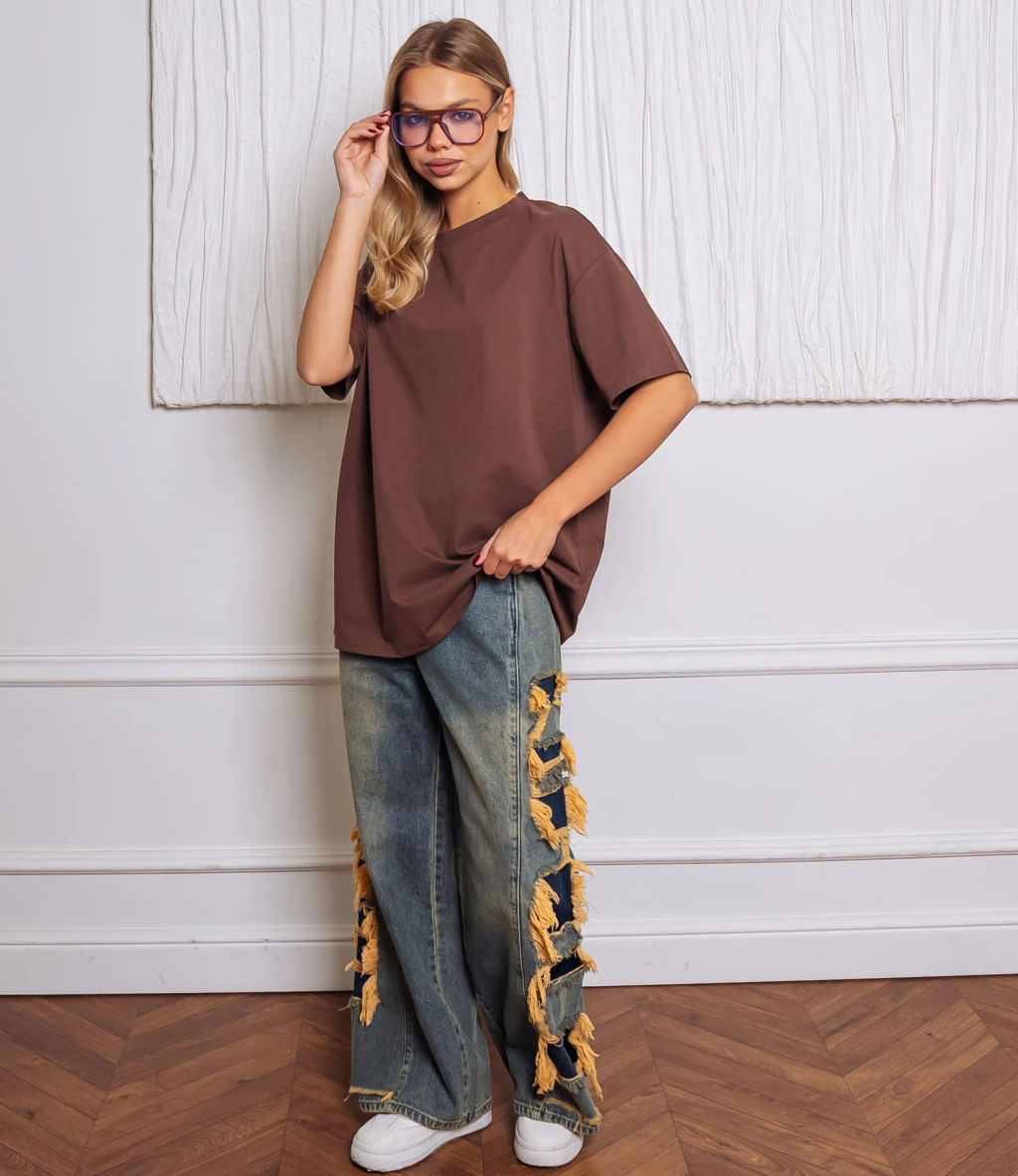 Футболка #КТ1 (22)-2, коричневый