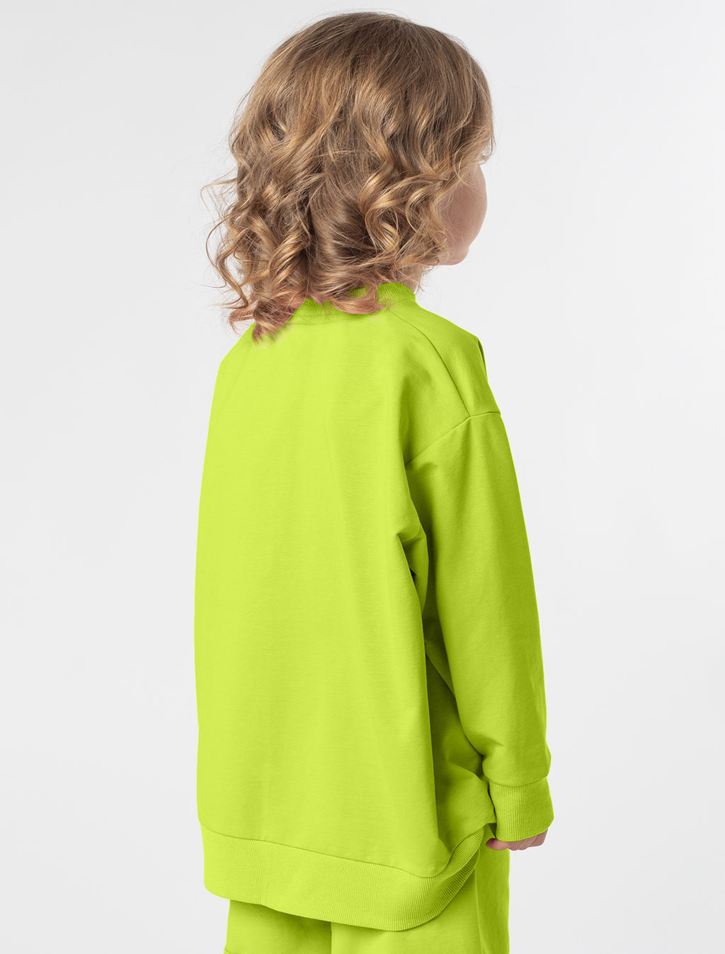 VILATTE / Свитшот из премиального футера с принтом для девочки  фото 3