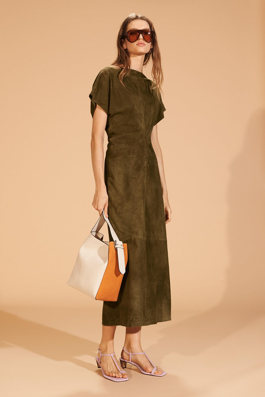 LIMITED EDITION SUEDE SHOPPER BAG