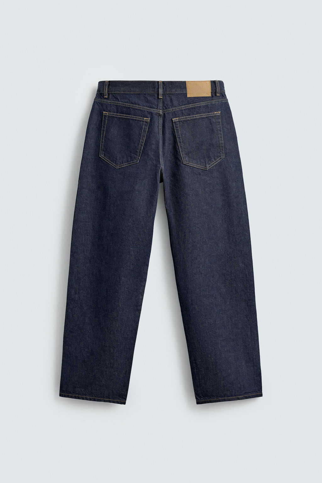 STRAIGHT ANKLE FIT SELVEDGE JEANS