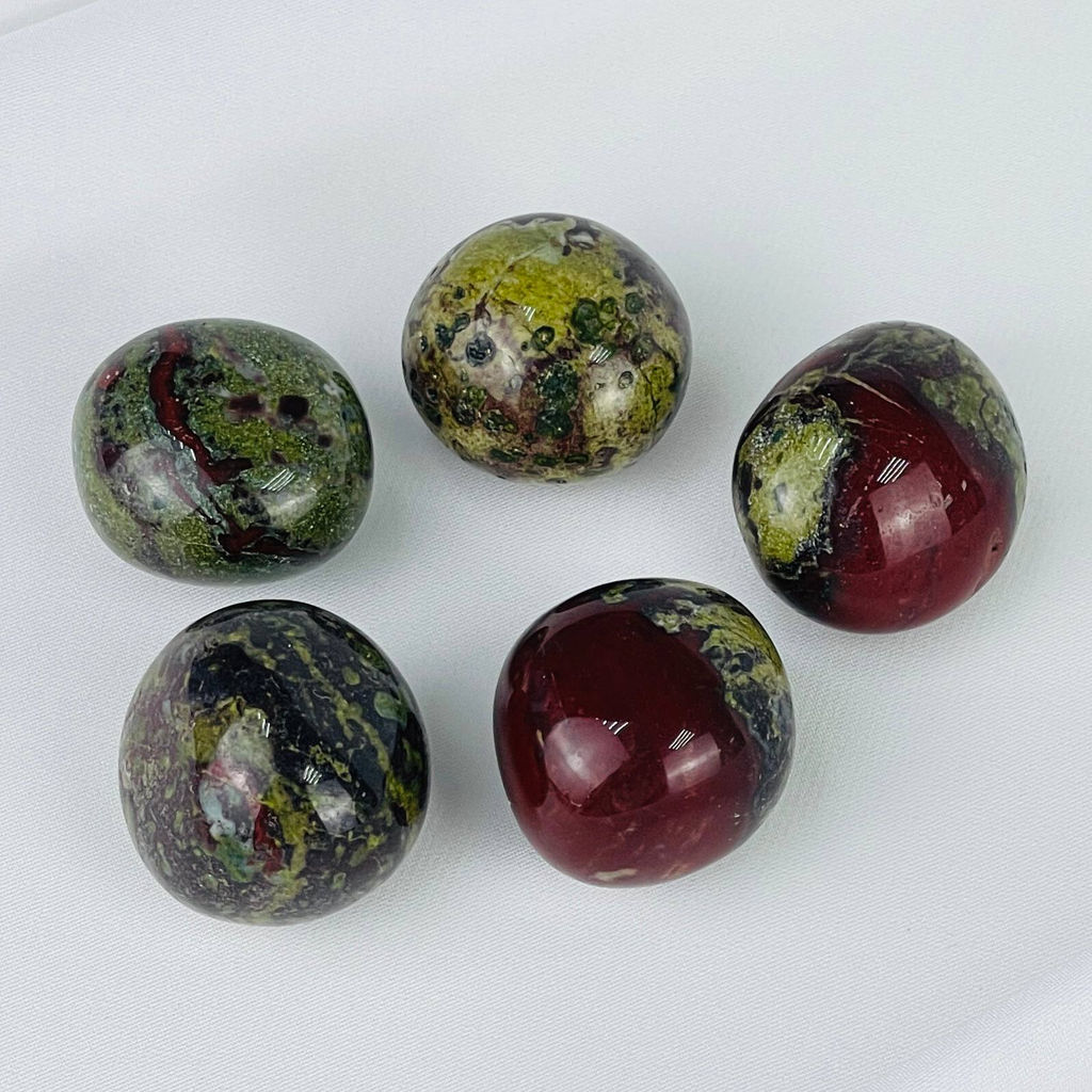 Галтовка из зеленой Яшмы (10 шт) - Радуга самоцветов фото 2