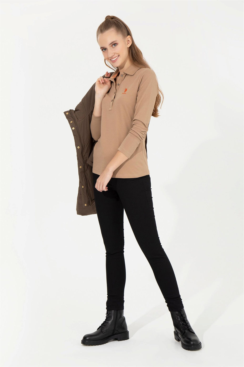 U. S. Polo Assn Женские черные брюки - U.s. polo assn фото 8