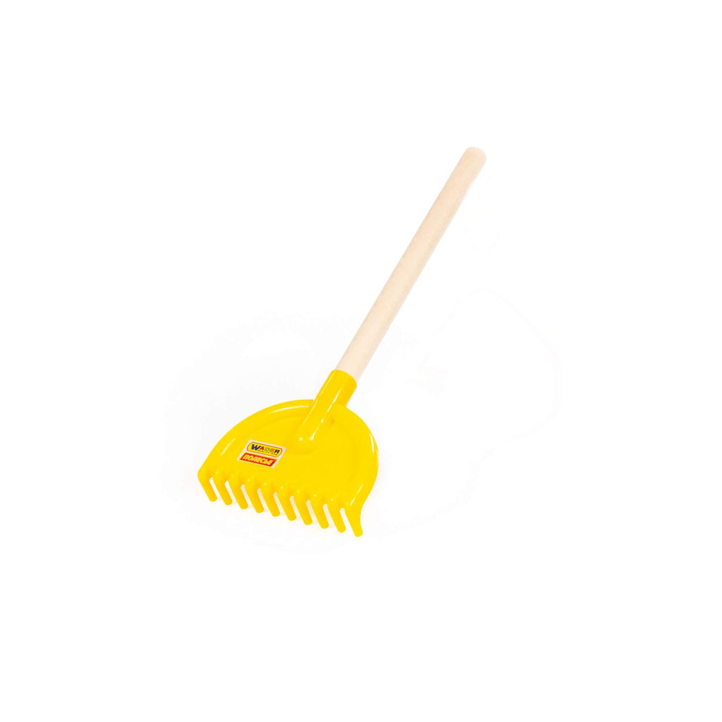 Грабли №15 (деревянный черенок, длина - 38 см) - Полесье фото 4