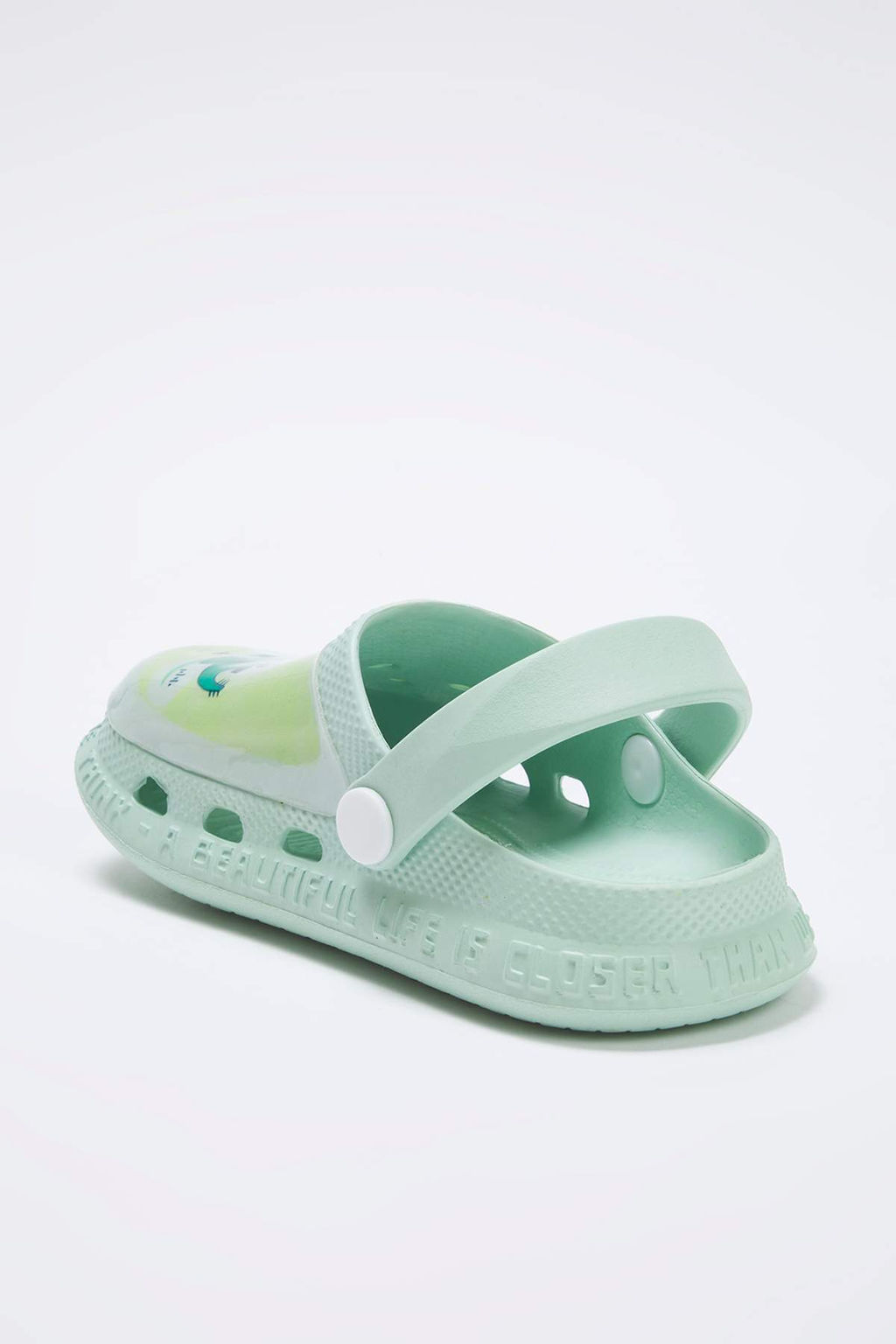 Soft Mint Onu Kapal? Is?kl? Timsah Figuru Detayl? Erkek Cocuk Kids Sandalet Terlik TAKSS25TE00054 - Trendyolmilla фото 7