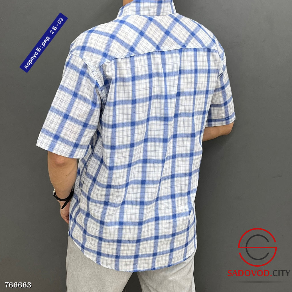 Мужская летняя рубашка - Bruno фото 6