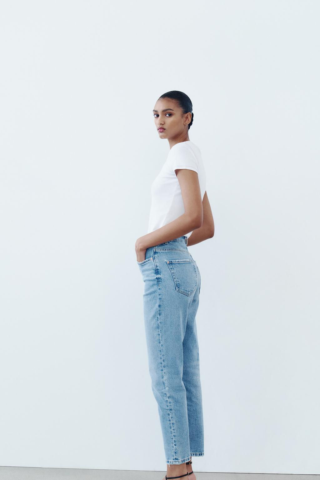 Z1975 MOM-FIT HIGH-WAIST JEANS - Zara фото 12