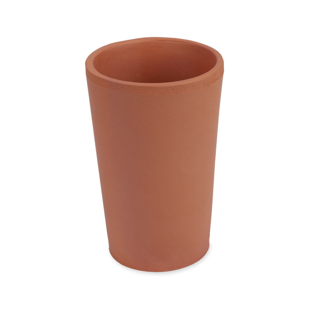 Заготовка для декорирования Love2art БГ-044 Стакан глина красная d 8.5 см 12.5 см 1 шт