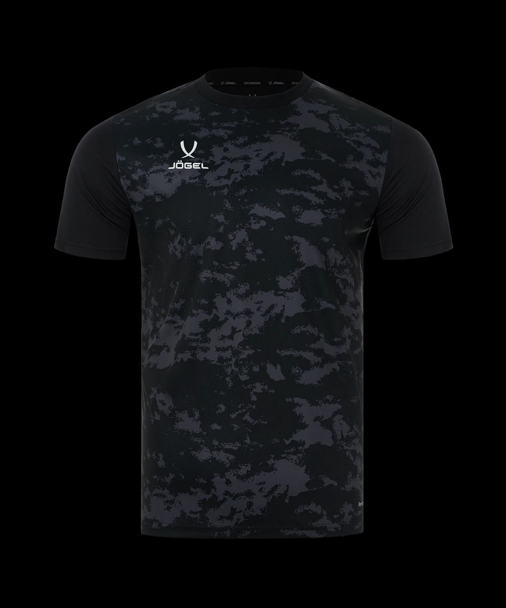 Футболка вратарская JOGEL DIVISION PerFormDRY SPLASH GK Jersey, черный, детский  фото 2