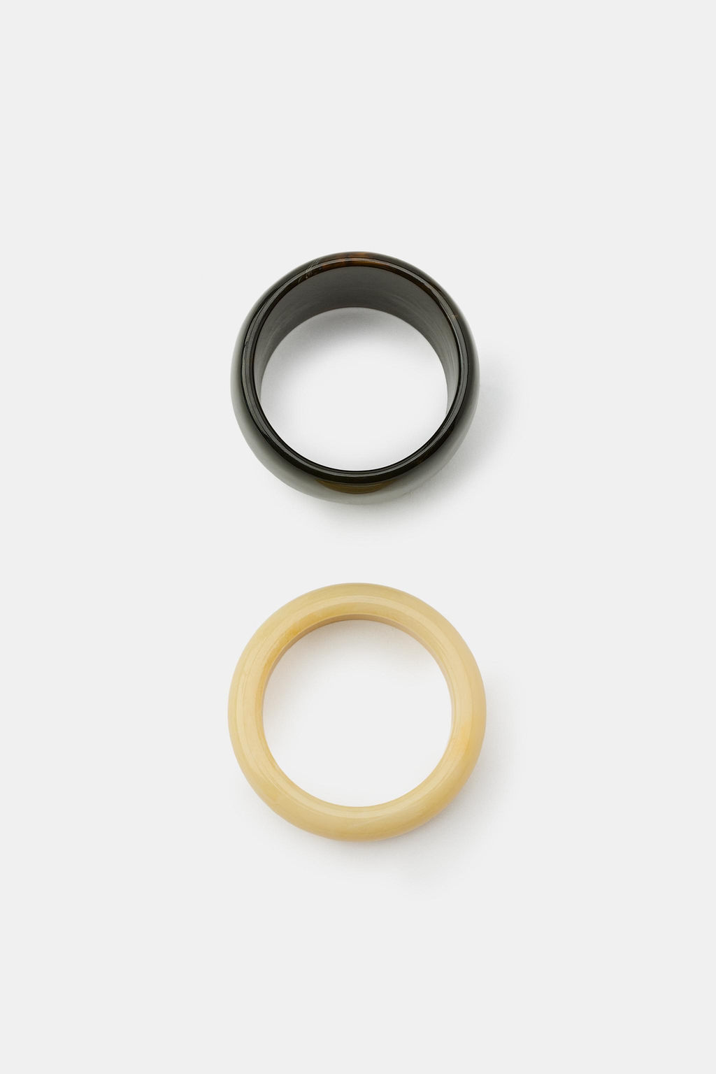 PACK 2 PULSERAS R?GIDAS RESINA / Crudo - Zara фото 3