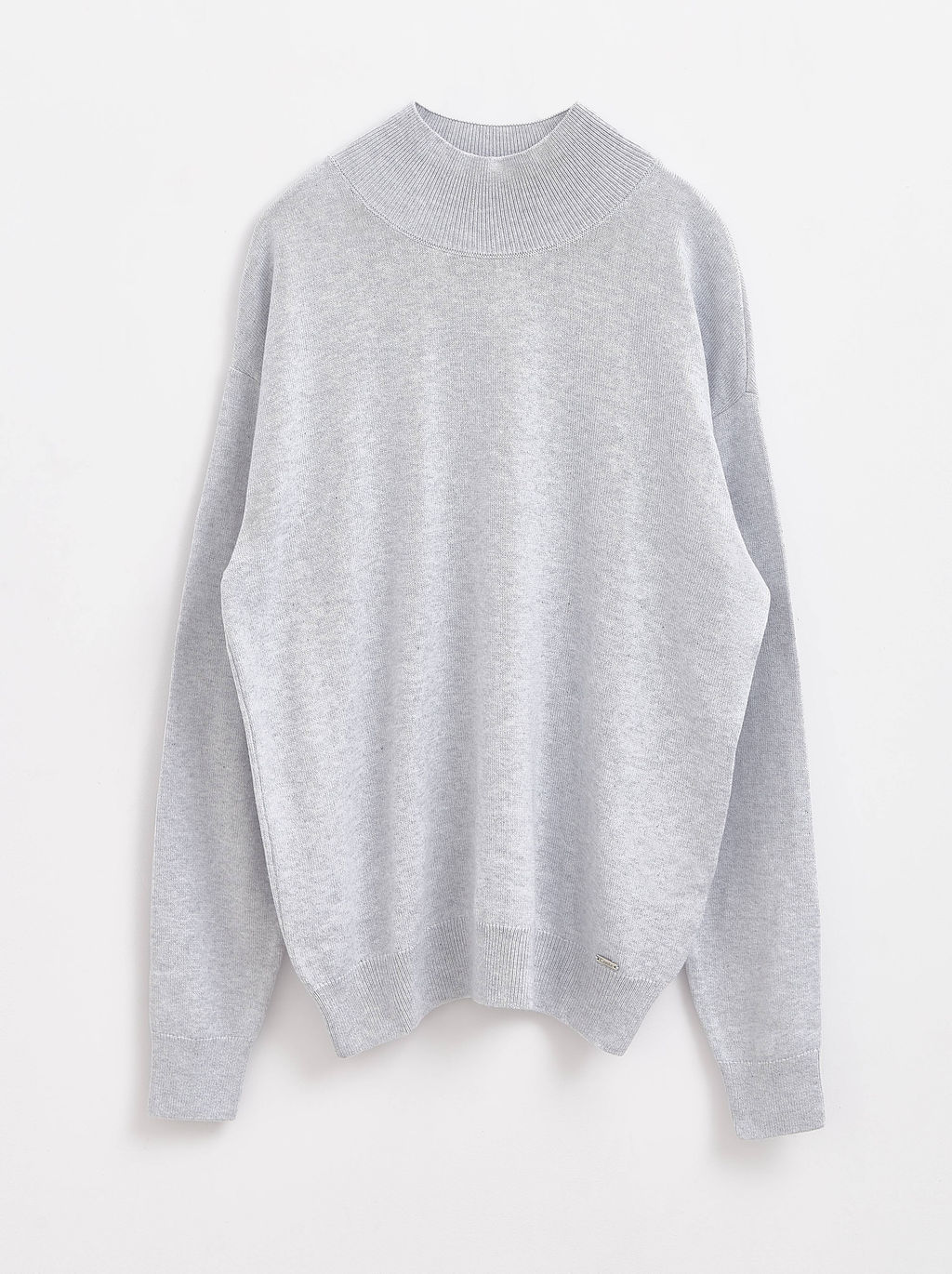 CONTE Джемпер из пряжи с хлопком и модалом LDK 141 light gray