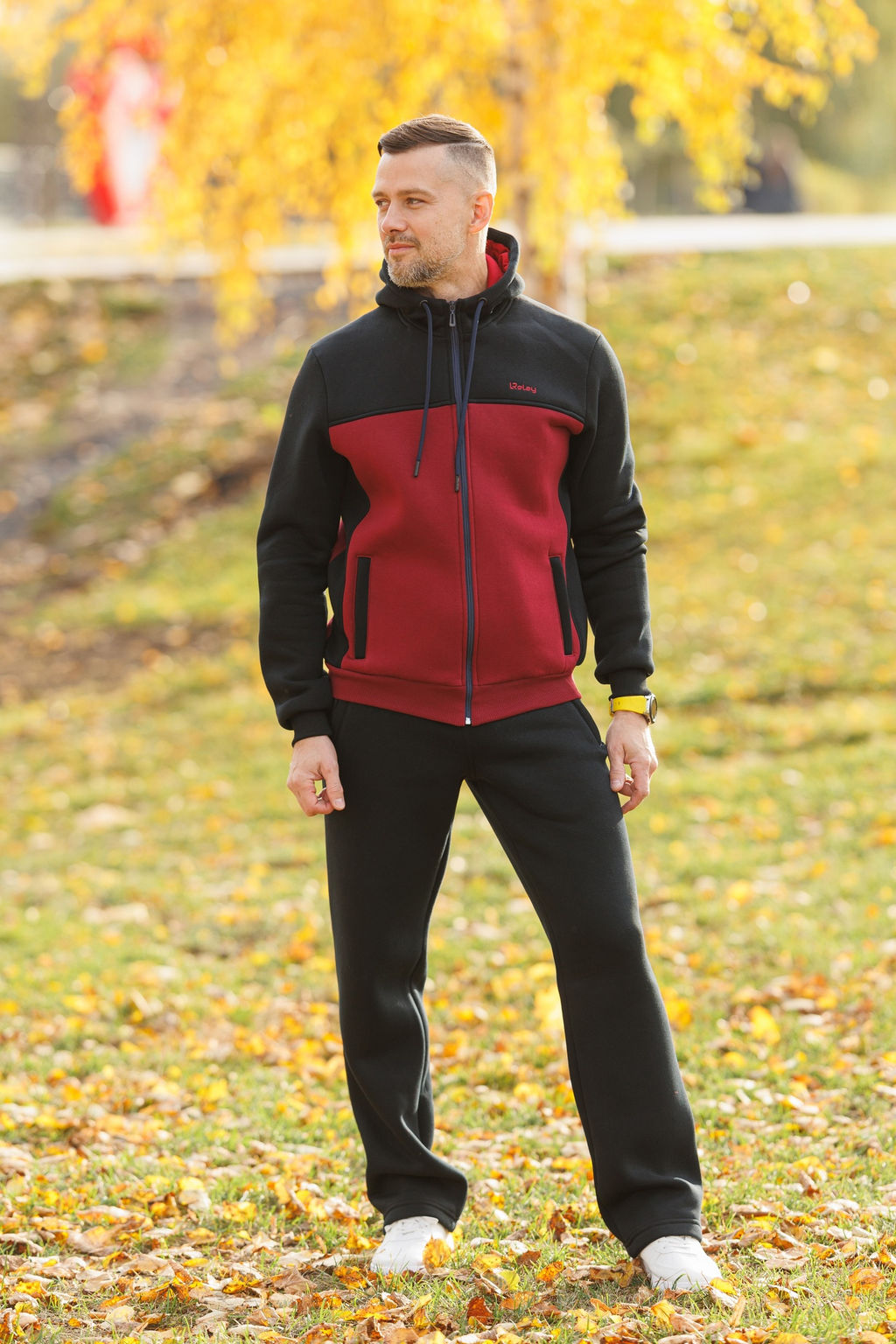 С НАЧЕСОМ утепленный спортивный костюм Футер 3-х нитка