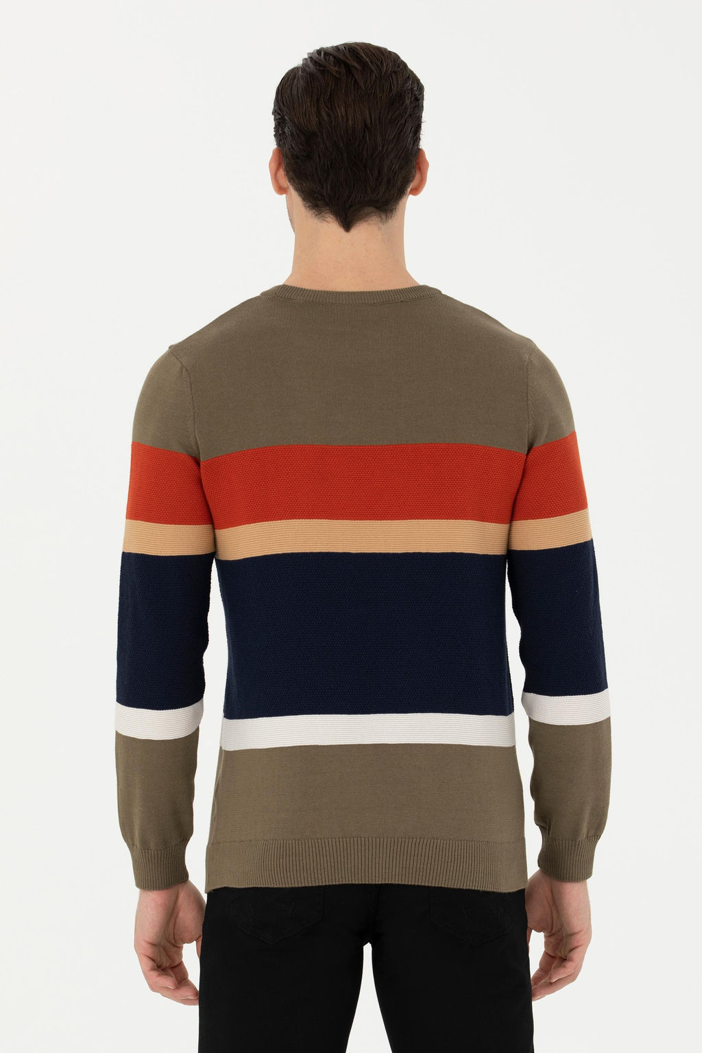 Мужской свитер цвета хаки - U.s. polo assn фото 19