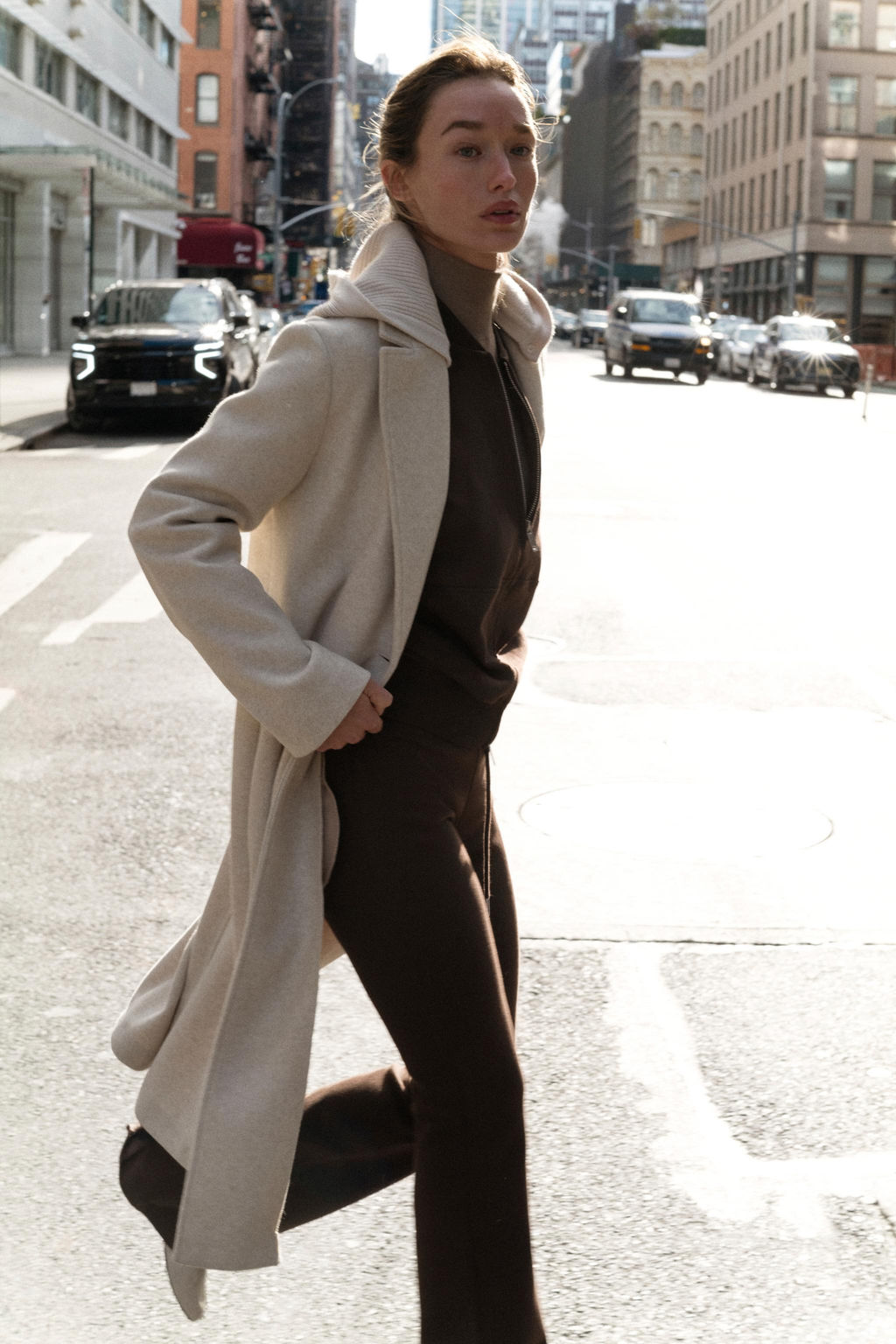 SOFT COAT WITH HOOD - Zara фото 3