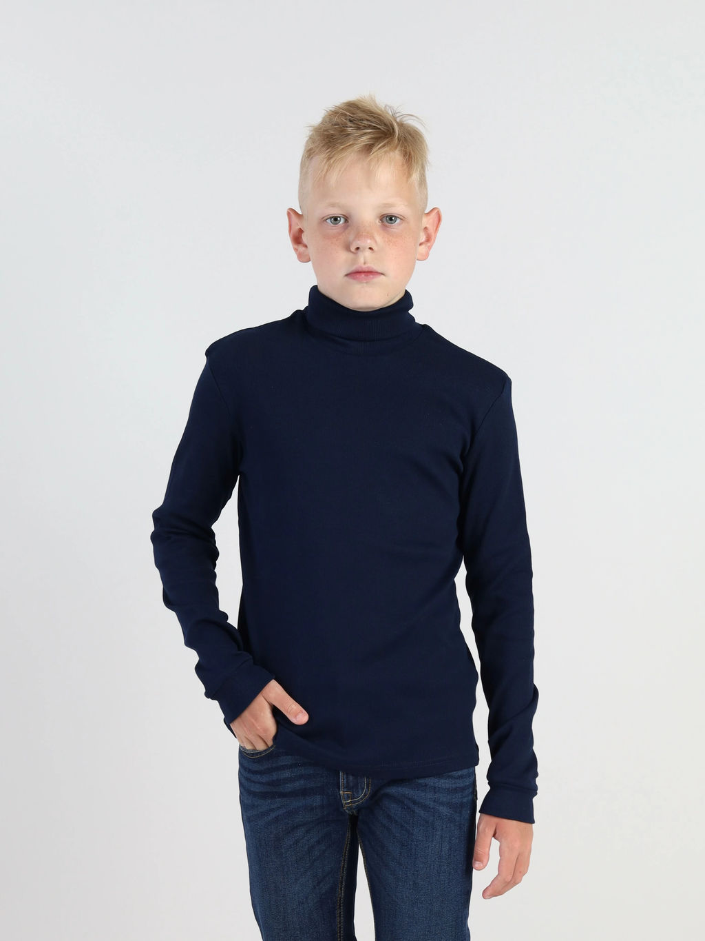 CRB wear/CWKB 63152-41 Водолазка для мальчика,темно-синий/Ex.Cherubino  фото 2