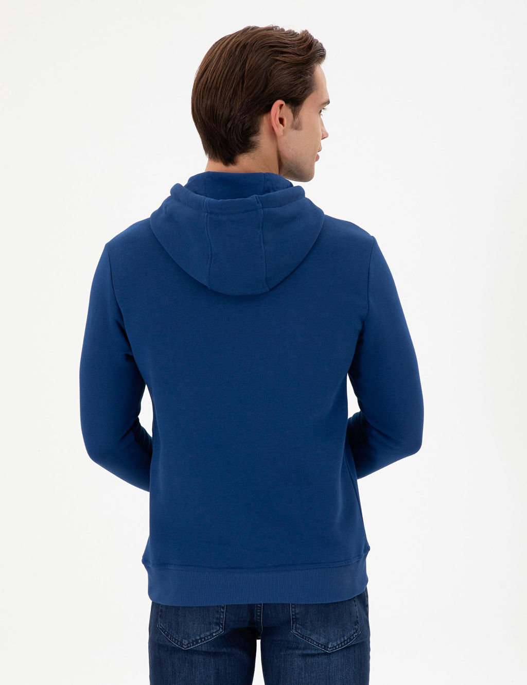 Мужской свитшот цвета индиго Неожиданная скидка в корзине - U.s. polo assn фото 5