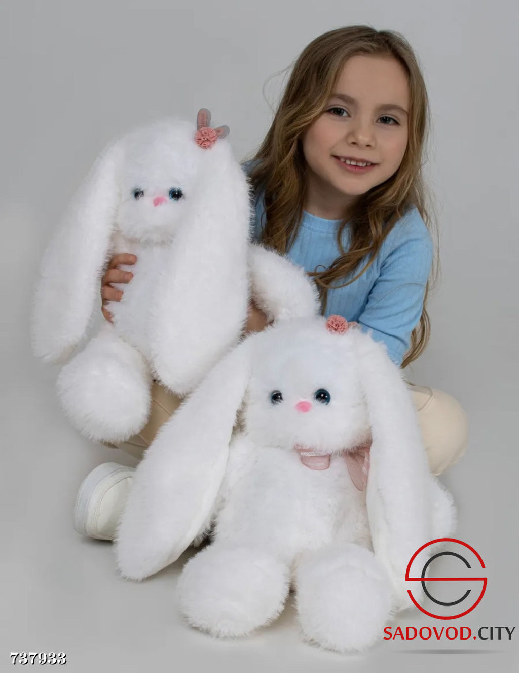 Плюшевая мягкая игрушка Зайка