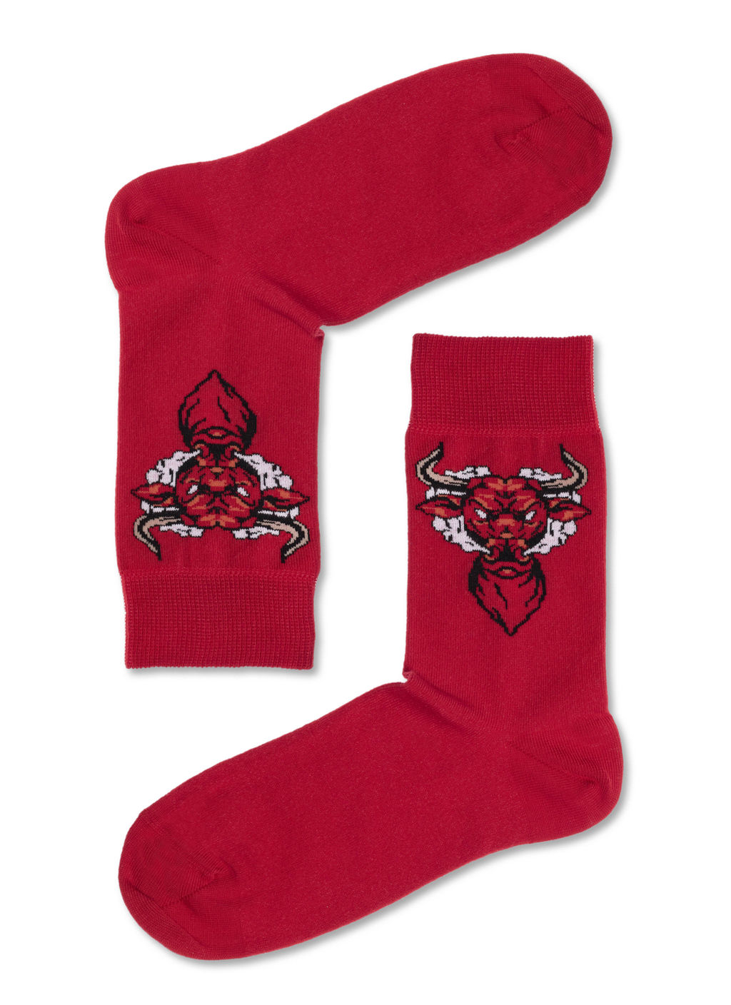 ALFA КОМПЛЕКТ (ТРУСЫ И НОСКИ) 4104 TUBE красный - Conte elegant фото 2