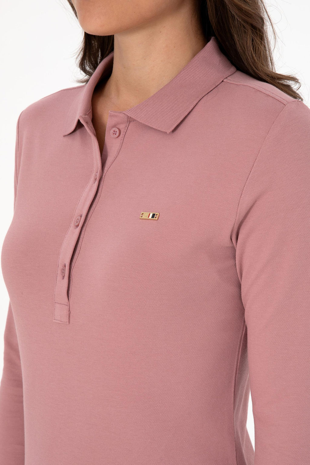Kad_n G_l Kurusu Basic Polo Yaka Sweatsh_rt Sepette S_rpriz _ndirim - U.s. polo assn фото 7