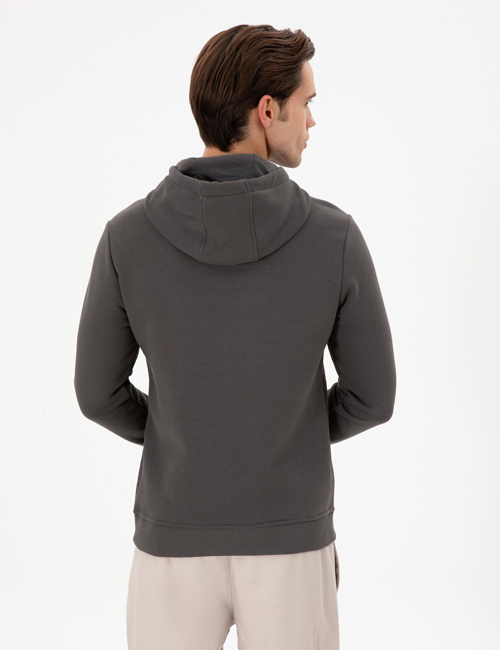 Мужской свитшот антрацитового цвета Неожиданная скидка в корзине - U.s. polo assn фото 5