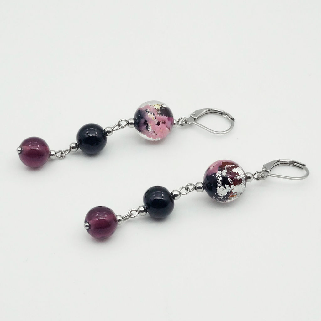 Серьги из муранского стекла - Vloes фото 3