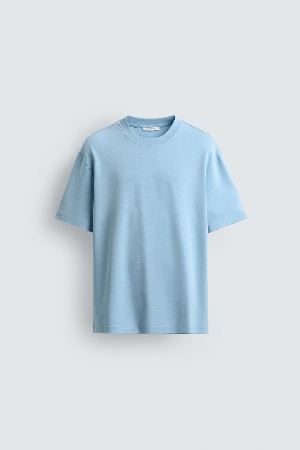 CAMISETA RELAXED FIT INTERLOCK /04 / Azul claro
